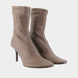 Bottines - Acne Studios - Cuir - Greige