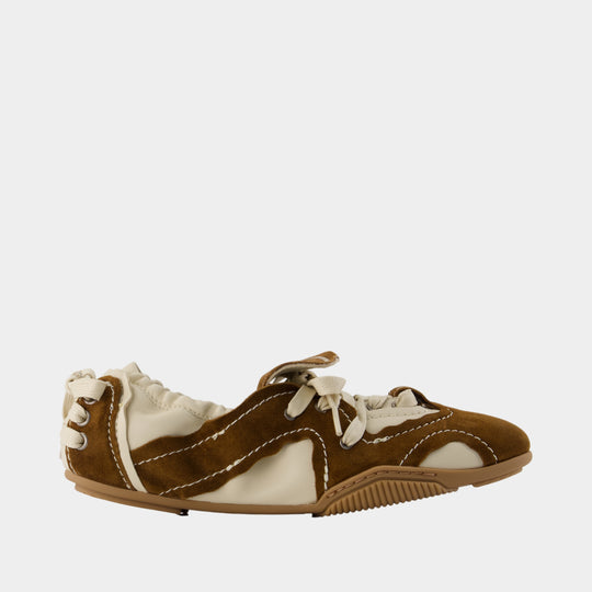 Sneakers - Acne Studios - Cuir - Marron