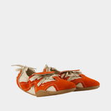 Sneakers - Acne Studios - Cuir - Orange