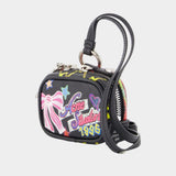 Charm Camero Clip - Acne Studios - Cuir - Noir