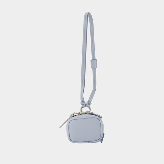 Charm Camero Clip V - Acne Studios - Cuir - Bleu