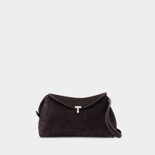 Pochette T-Lock - TOTEME - Cuir - Marron
