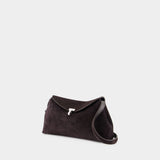 Pochette T-Lock - TOTEME - Cuir - Marron