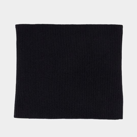 Écharpe Neck Warmer - TOTEME - Cachemire - Noir