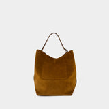 Cabas Belted - TOTEME - Cuir - Marron
