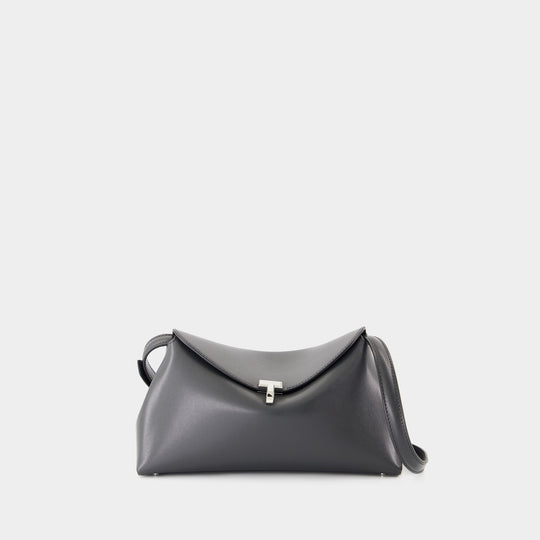Pochette T-Lock - TOTEME - Cuir - Noir