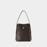 Sac À Main Belted - TOTEME - Cuir - Marron