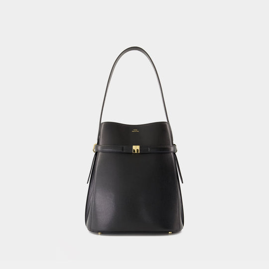 Sac À Main Belted - TOTEME - Cuir - Noir