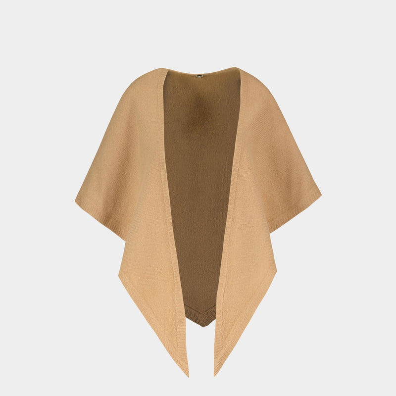 Écharpe Triangle - TOTEME - Laine - Beige