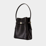 Sac À Main Belted - TOTEME - Cuir - Marron