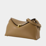 Pochette T-Lock - TOTEME - Cuir - Beige