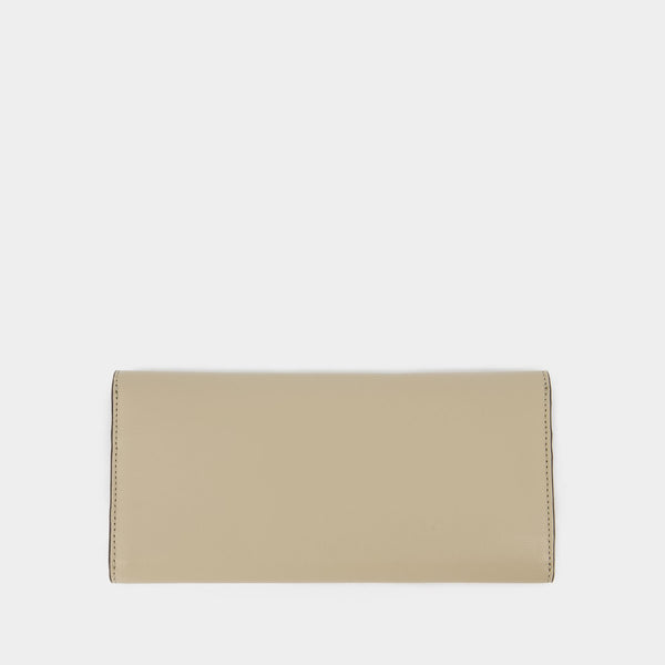 Portefeuille T-Lock - TOTEME - Cuir - Neutre