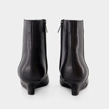 Bottines Sharp - TOTEME - Cuir - Noir