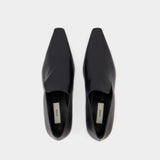 Mocassins Kitten - TOTEME - Cuir - Noir