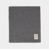 Écharpe Wide Classique - TOTEME - Laine - Gris