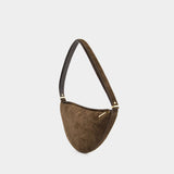Sac Porté Épaule Scooped Sling - TOTEME - Cuir - Marron