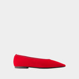 Ballerines Minimalist - TOTEME - Cuir - Rouge