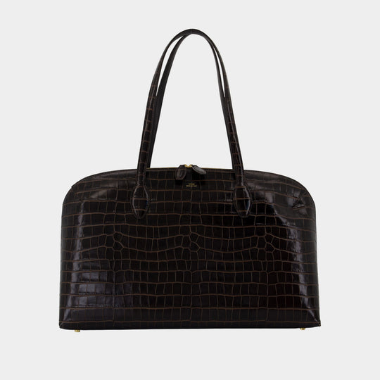 Cabas Day - TOTEME - Cuir - Marron