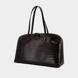 Cabas Day - TOTEME - Cuir - Marron