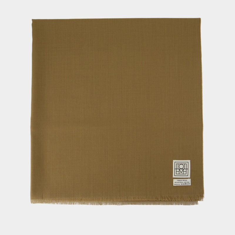 Écharpe - TOTEME - Laine - Beige