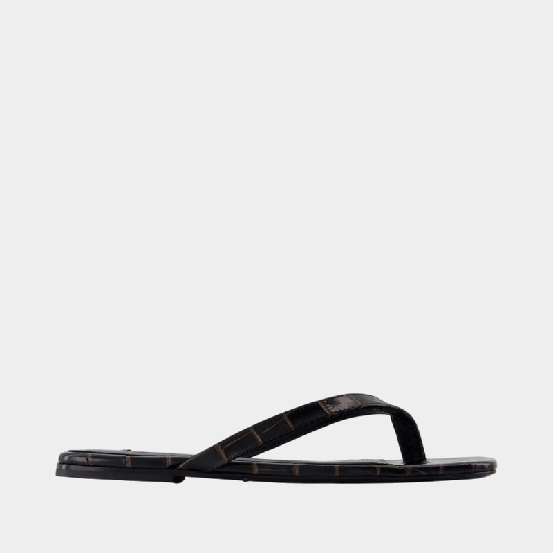 Sandales - TOTEME - Cuir - Marron