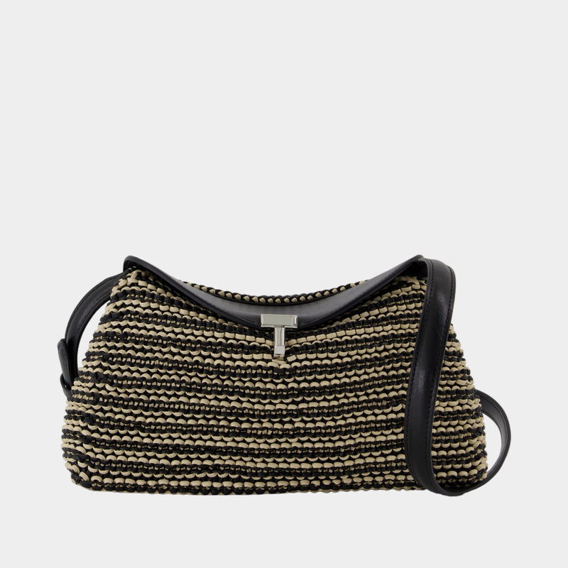 Pochette T-Lock - TOTEME - Cuir - Noir