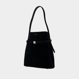 Sac À Main Belted - TOTEME - Cuir - Noir