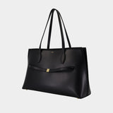Cabas Lounge - TOTEME - Cuir - Noir
