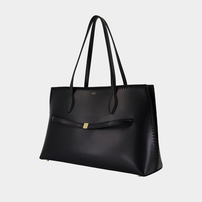 Cabas Lounge - TOTEME - Cuir - Noir