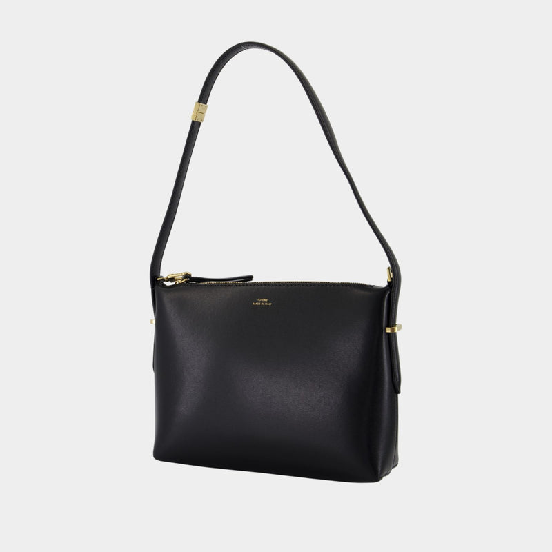 Sac À Main Scoop Wristlet - TOTEME - Cuir - Noir