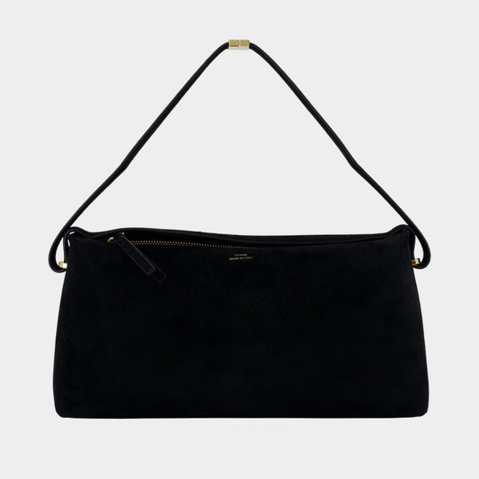 Pochette Scoop - TOTEME - Cuir - Noir