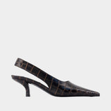 Sandales Classique - TOTEME - Cuir - Marron