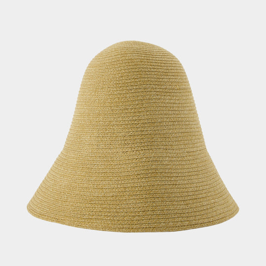 Chapeau Paper Sun - TOTEME - Tissus Recyclés - Beige