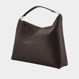 Cabas Scoop - TOTEME - Cuir - Marron
