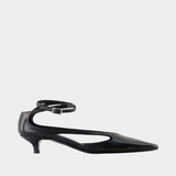 Escarpins Kitten - TOTEME - Cuir - Noir