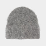 Bonnet Alpaca - TOTEME - Laine - Gris