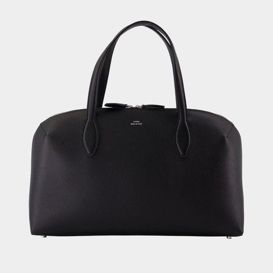 Cabas Medium Lounge Zip - TOTEME - Cuir - Noir