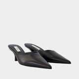 Sandales Sharp - TOTEME - Cuir - Noir