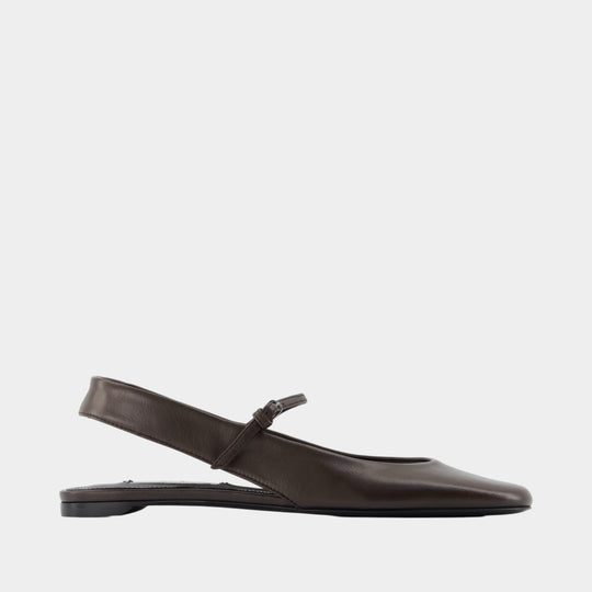 Mary Janes - TOTEME - Cuir - Marron