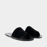 Sandales Studded - TOTEME - Cuir - Noir