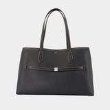 Cabas Lounge - TOTEME - Cuir - Noir