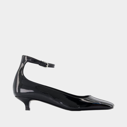 Escarpins Anklet - TOTEME - Cuir - Noir