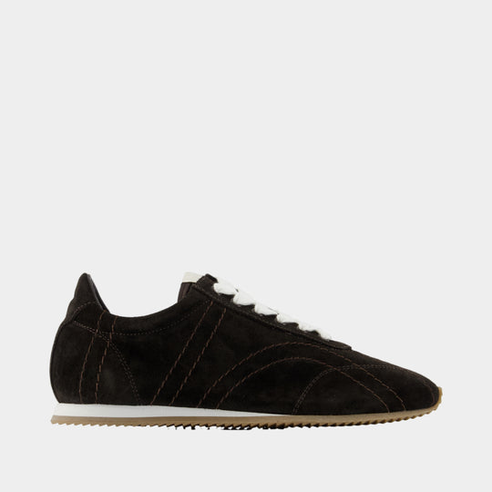 Sneakers Flex - TOTEME - Cuir - Noir