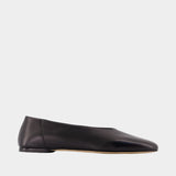 Ballerines Slip - TOTEME - Cuir - Noir