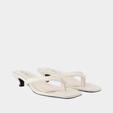 Sandales - TOTEME - Cuir - Blanc