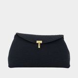 Pochette T-Lock Rope - TOTEME - Toile - Noir