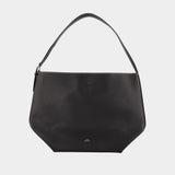 Cabas Medium Belted - TOTEME - Cuir - Noir