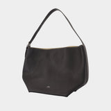 Cabas Medium Belted - TOTEME - Cuir - Noir