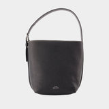 Cabas Petite Belted - TOTEME - Cuir - Noir