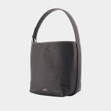 Cabas Petite Belted - TOTEME - Cuir - Noir